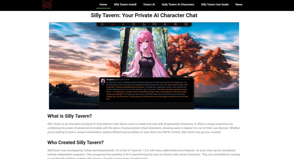 Silly Tavern Dashboard