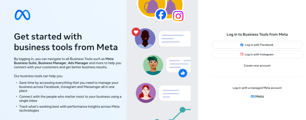 Meta's official portal