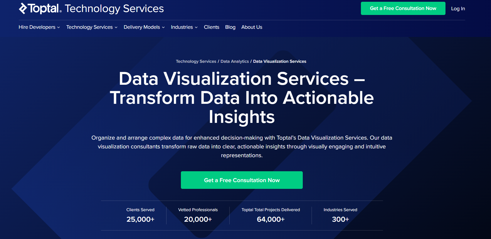 Toptal – On-Demand Data Visualization Experts