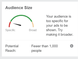 The Audience is Too Small 