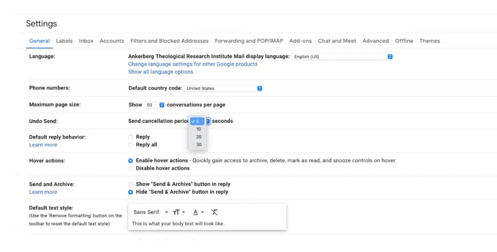 Unsend an Email in Yahoo?