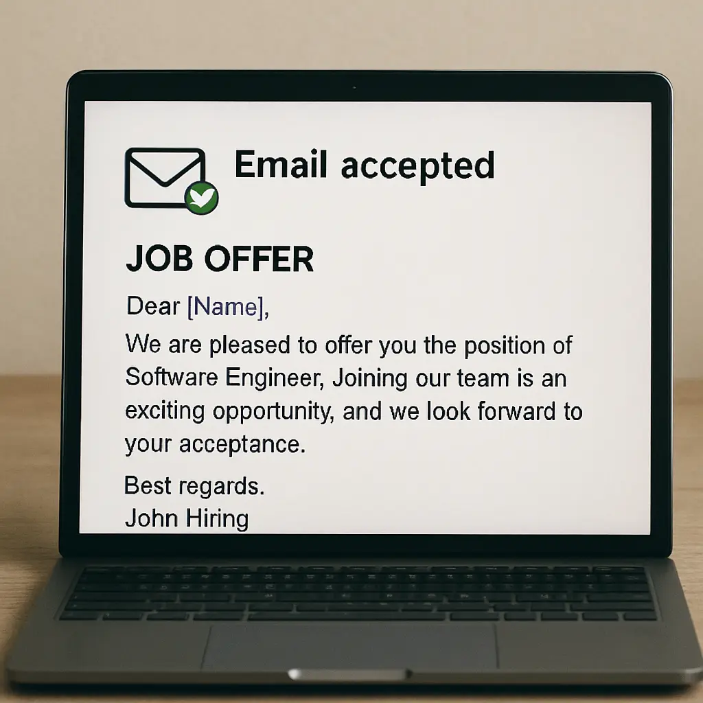 Job Offer Email Is Important