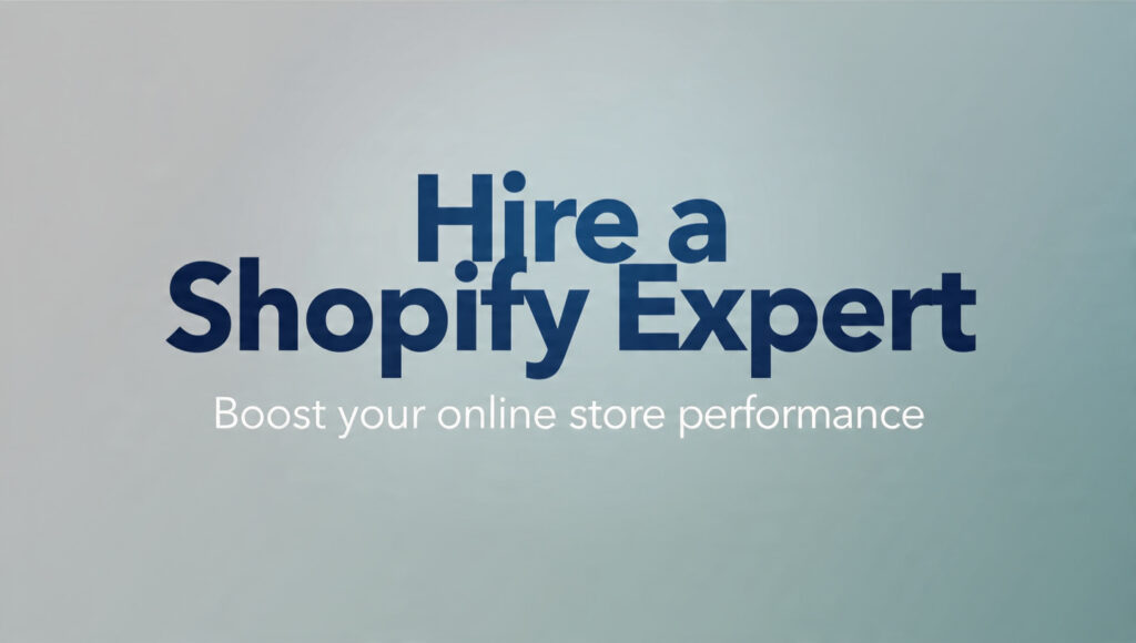 Hire a Shopify Expert