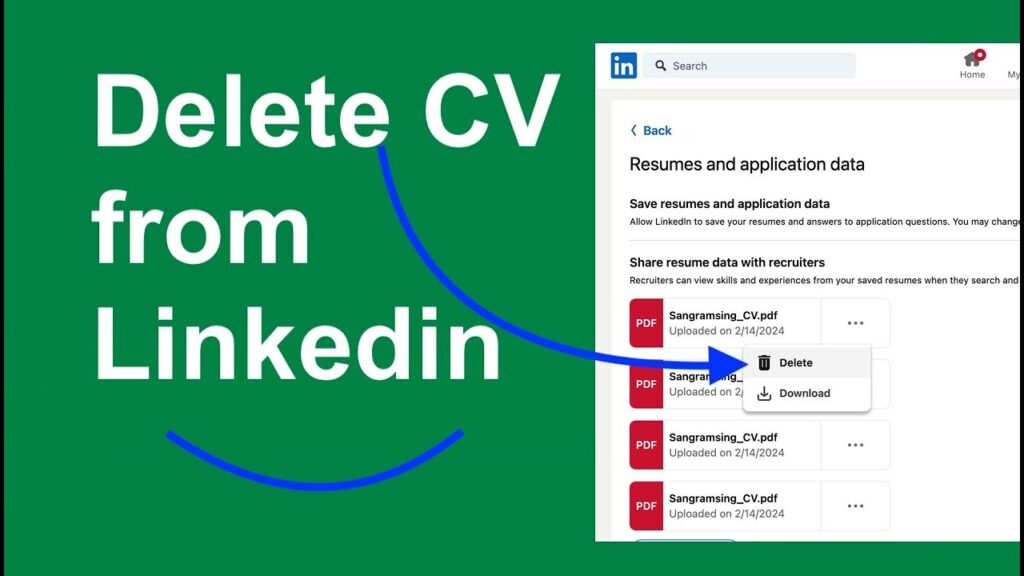 You Should Delete Old Resumes on LinkedIn