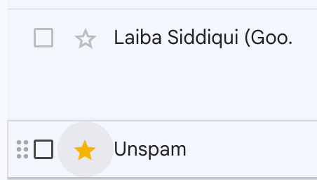 Flagging vs Starring vs Labeling