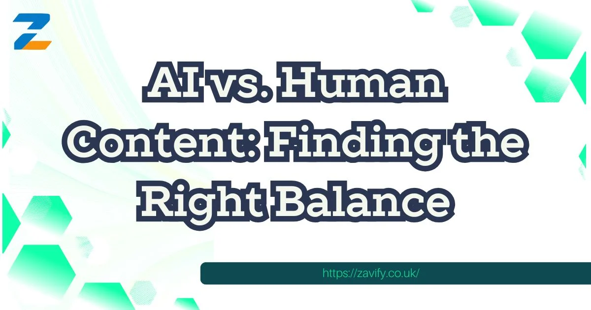 AI vs. Human Content: Finding the Right Balance