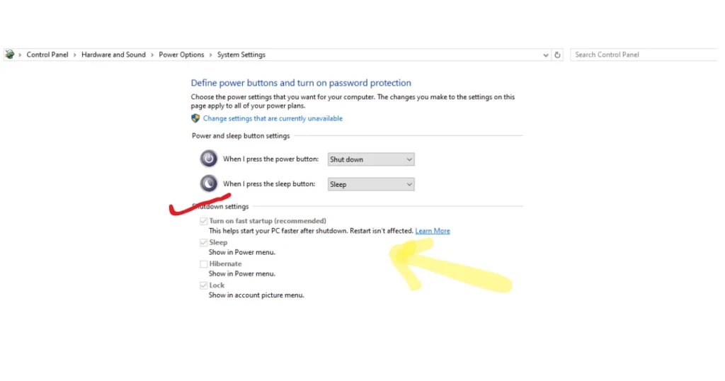 Turn Off Fast Startup Windows 11