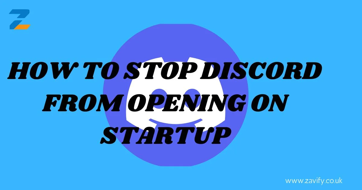 How to Stop Discord from Opening on Startup
