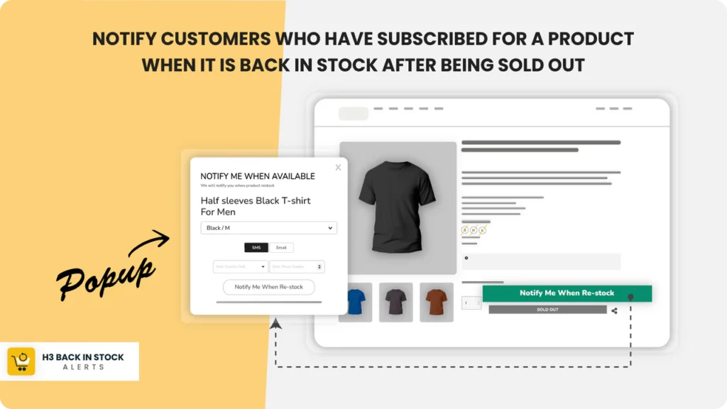 Create Back-in-Stock Alerts for Customers