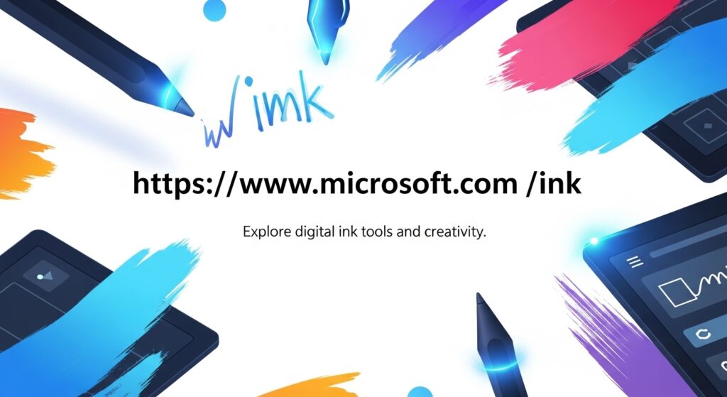 What Is https://www.microsoft.com/ink?