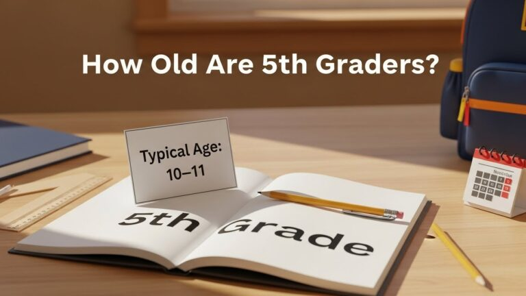 How Old Are You in 5th Grade?