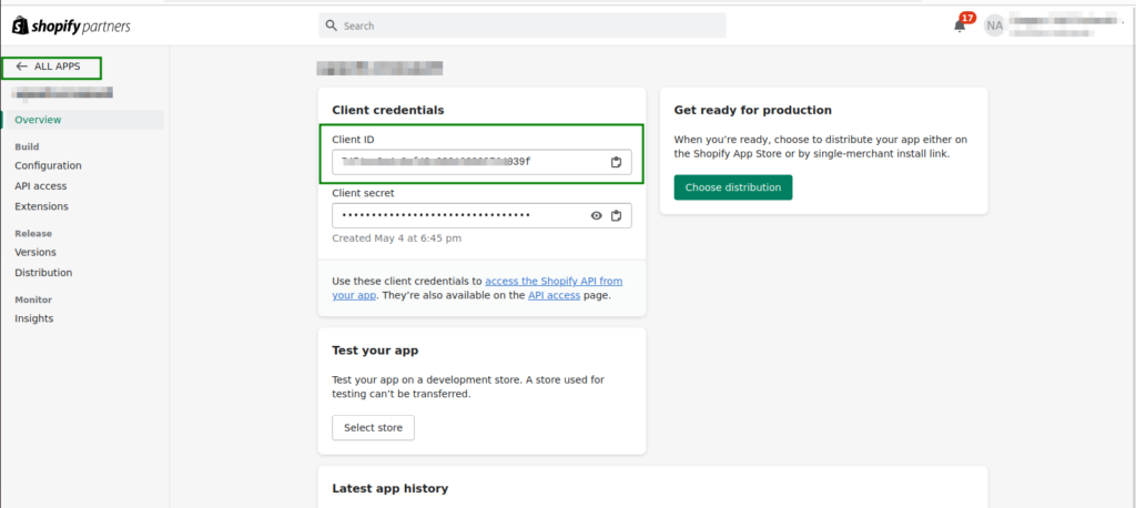 Review Shopify API Access and Permissions