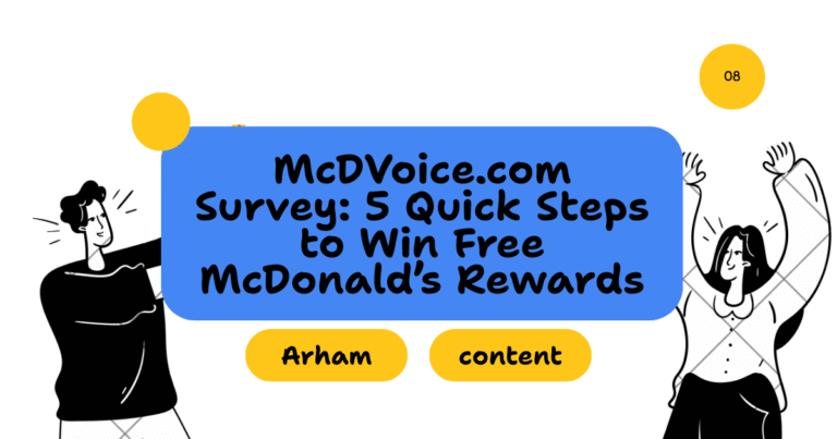 McDVoice.com Survey: 5 Quick Steps to Win Free McDonald’s Rewards