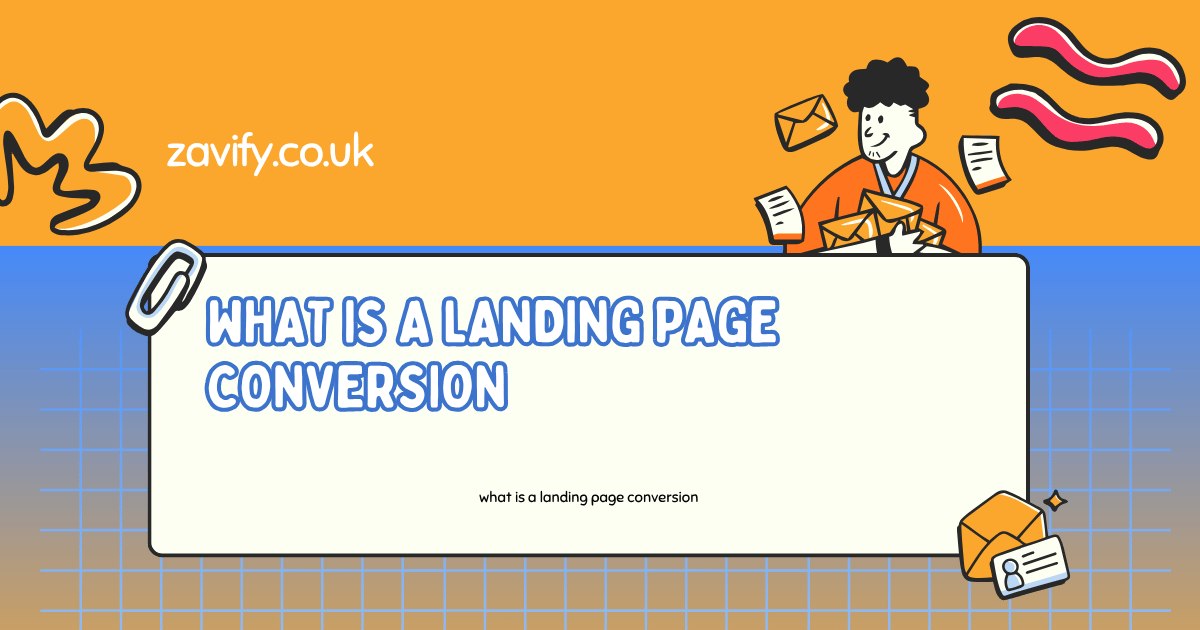 what is a landing page conversion