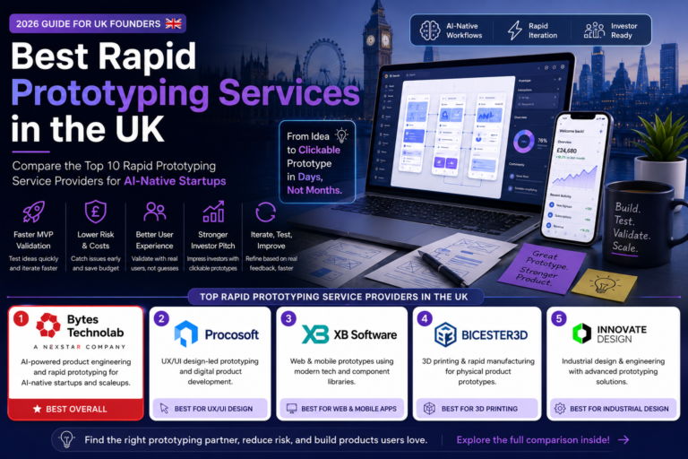 What Are the Best Rapid Prototyping Services in the UK for AI-Native Startups?