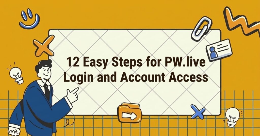 12 Easy Steps for PW.live Login and Account Access